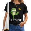 Portland Frog Protest For And No Kings T-shirt
