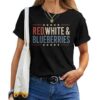 Red White And Blue Usa Patriotic T-shirt