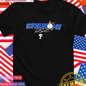Schwarbomb Kyle Schwarber Philadelphia Phillies signature T-Shirt