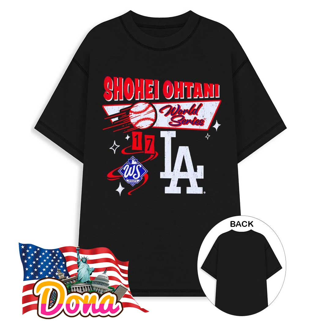 Shohei Ohtani 17 Los Angeles Dodgers 2025 World Series T-shirt.jpg Shohei Ohtani 17 Los Angeles Dodgers 2025 World Series T-Shirt