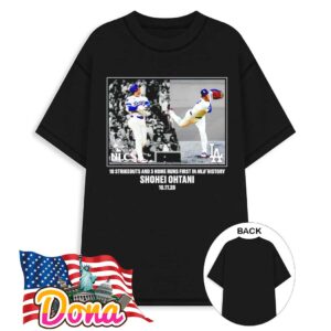 Shohei Ohtani Los Angeles Dodgers 2025 MLB Postseason Moment T-Shirt