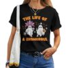 The Life Of A Showghoul Ghosts Retro Halloween T-shirt