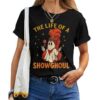 The Life Of A Showghoul Halloween Ghost Girl T-shirt