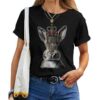 Bunny Rabbit With King Queen Crown T-shirt