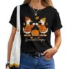 Cute Goose Bumps Goose Fall Animals Pun Pumkin Autumn Leaves T-shirt