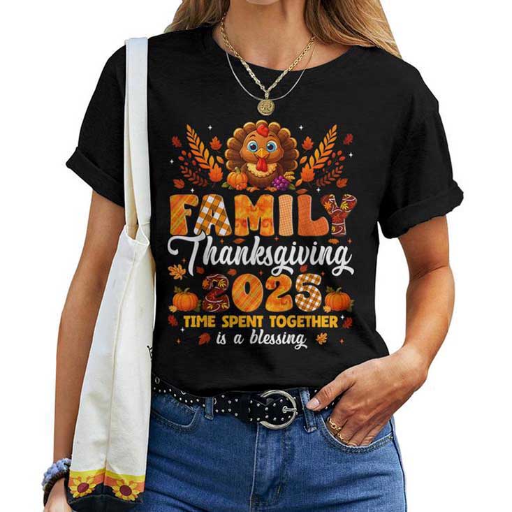 Family Thanksgiving 2025 Family Matching T-shirt Family Thanksgiving 2025 Family Matching T-shirt