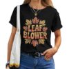 Leaf Blower Couple Halloween Matching Fall Costume T-shirt
