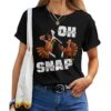 Oh Snap Vintage Turkey Wishbone Thanksgiving T-shirt