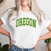 Vintage Oregon Oregon Retro Yellow Green Throwback T-shirt
