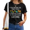 If You Can Read This Thank A Teacher School Custodian T-shirt